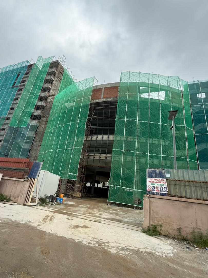 Steel structure subcontract work Sekolah Menengah Kwang Hua Klang Selangor Malaysia